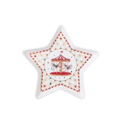 Easy Life Piattino a stella CHRISTMAS WONDERLAND> Noël|Christmas Wonderland