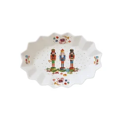 Easy Life Plat Ovale Vintage NUTCRACKER> Noël|Services De Table En Porcelaine​