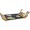 Easy Life Plateau à fromage en bambou avec base en verre et 4 couteaux WORLD OF CHEESE Online