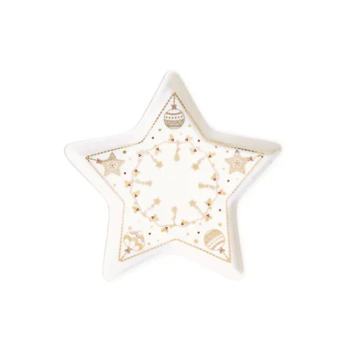 Easy Life Plateau en forme d’étoile CHRISTMAS LIGHTs