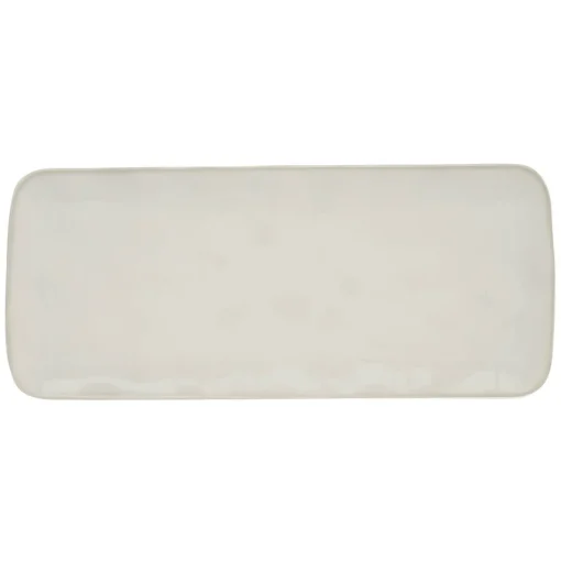 Easy Life Plateau rectangulaire en porcelaine de 36×16 cm INTERIORS WHITE Outlet