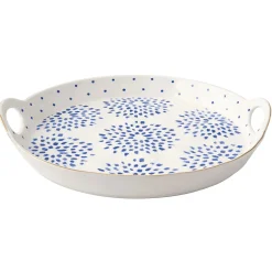 Easy Life Plateau rond en porcelaine de Ø 30 cm ELEGANCE> Moderne|Services De Table En Porcelaine​