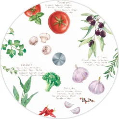 Easy Life Plateau tournant en verre HOME & KITCHEN Hot