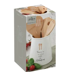 Easy Life Porte-ustensiles avec ustensiles KITCHEN ELEMENTS> Quotidienne|Cuisine