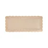 Easy Life Service de plateau beige FLEURI Clearance