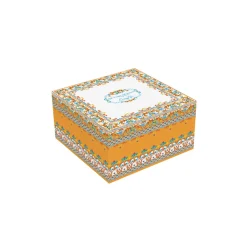 Easy Life Set de 2 tasses avec soucoupes MEDITERRANEO ORANGE Best