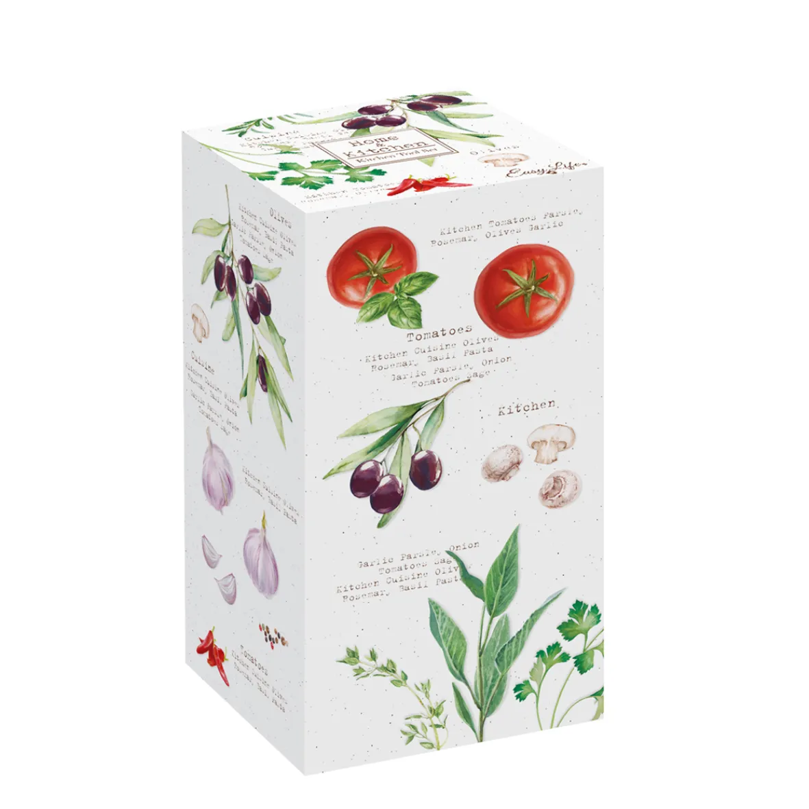 Easy Life Set de 5 ustensiles de cuisine en bambou avec support en porcelaine HOME & KITCHEN Outlet