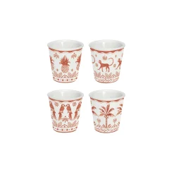 Easy Life Set de 4 verres à café EXOTIC VIBES Sale