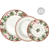Easy Life Set de vaisselle 18 pièces CHRISTMAS BERRIES Outlet