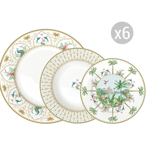 Easy Life Set de vaisselle 18 pièces PARADIS SAUVAGE Sale