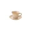 Easy Life Tasse à café beige FLEURI New