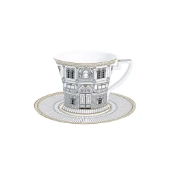 Easy Life Tasse à petit-déjeuner avec assiette PALAZZO> Ethnique|Petit Dejeuner