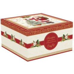 Easy Life Tasse à petit-déjeuner avec soucoupe, 400 ml en porcelaine MAGIC CHRISTMAS> Noël|Petit Dejeuner