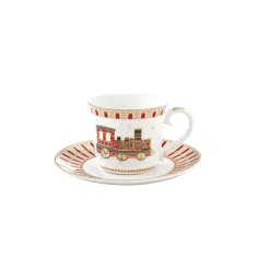 Easy Life tasse de the avec soucoupe POLAR EXPRESS Best