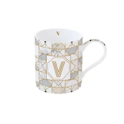 Easy Life Tasse en porcelaine de 350 ml MONOGRAM V Online