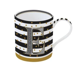 Easy Life Tasse individuelle 350 ml en porcelaine dans une boîte A LETTER FOR YOU «E» Clearance