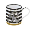 Easy Life Tasse individuelle 350 ml en porcelaine dans une boîte A LETTER FOR YOU «R» New