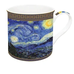 Easy Life Tasse individuelle en porcelaine de 300 ml dans une boîte cadeau THE STARRY NIGHT Hot