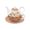 Easy Life Tea for One en porcelaine 350 ml + 350 ml FLEURS DES RÊVES Best