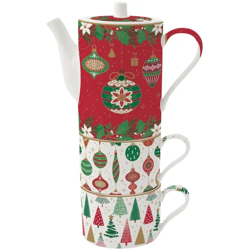 Easy Life Théière avec 2 tasses JINGLE BELLS Discount
